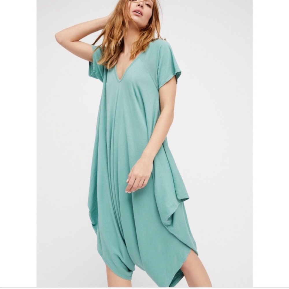Free People Beach Harem Romper